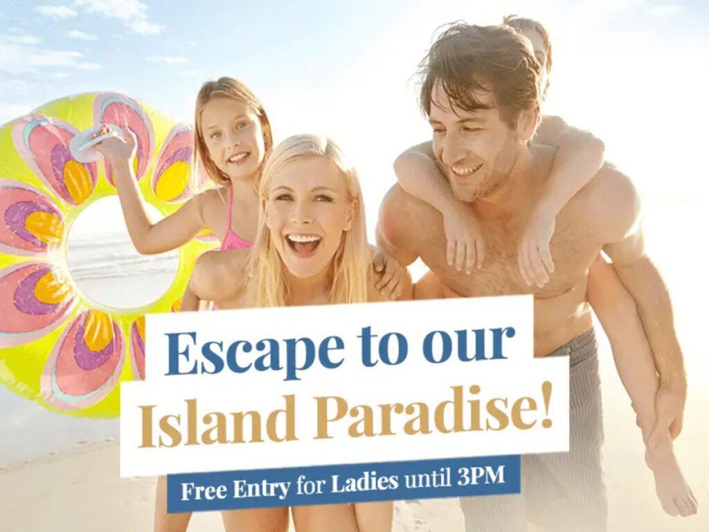 فعاليات أبوظبي Escape to Our Island Paradise 
